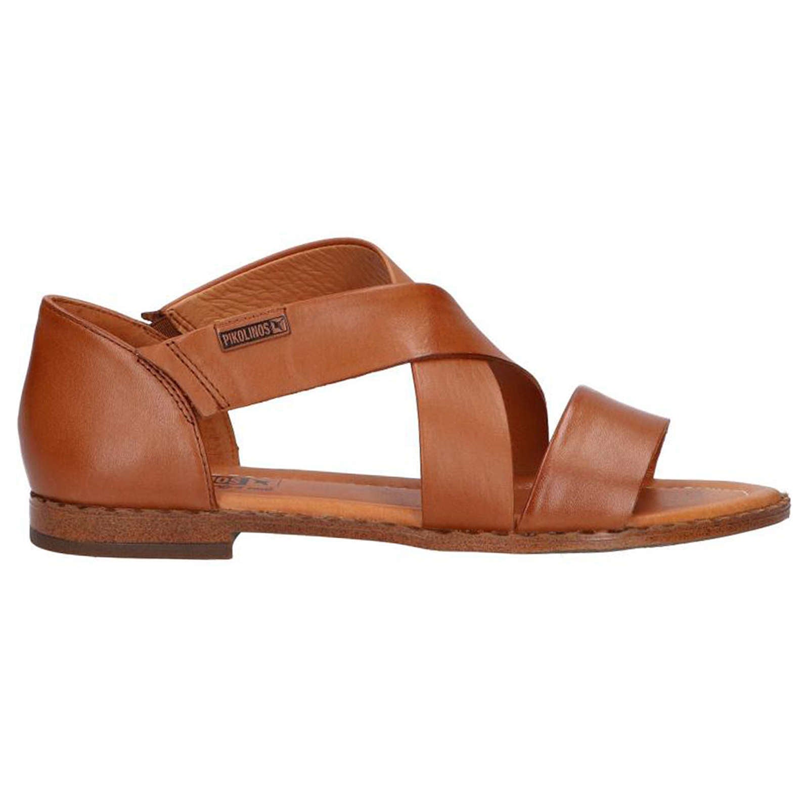 Pikolinos Algar W0X-0552 Leather Womens Sandals#color_brandy