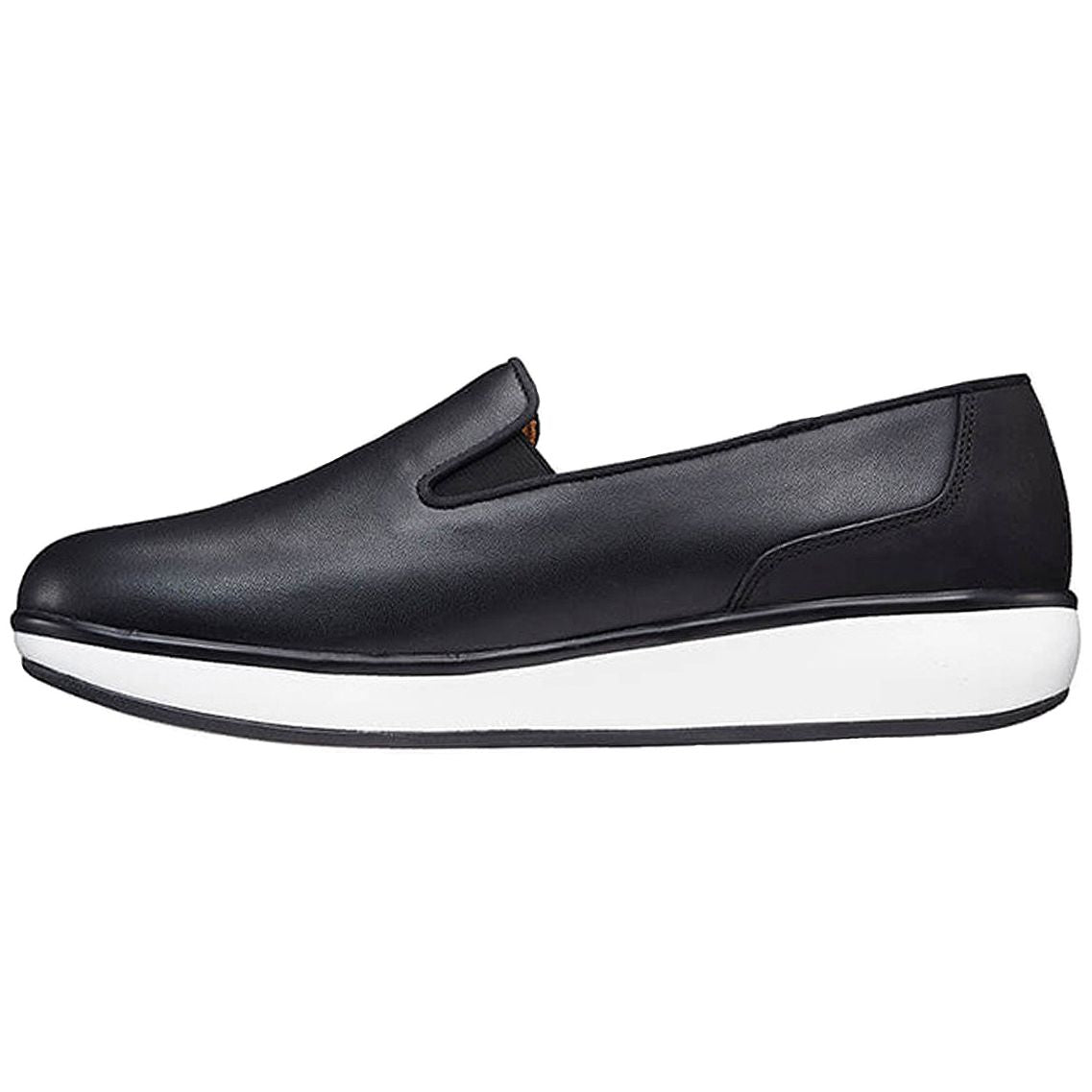 Joya Jasmine Nubuck Leather Women's Slip-On Shoes#color_black