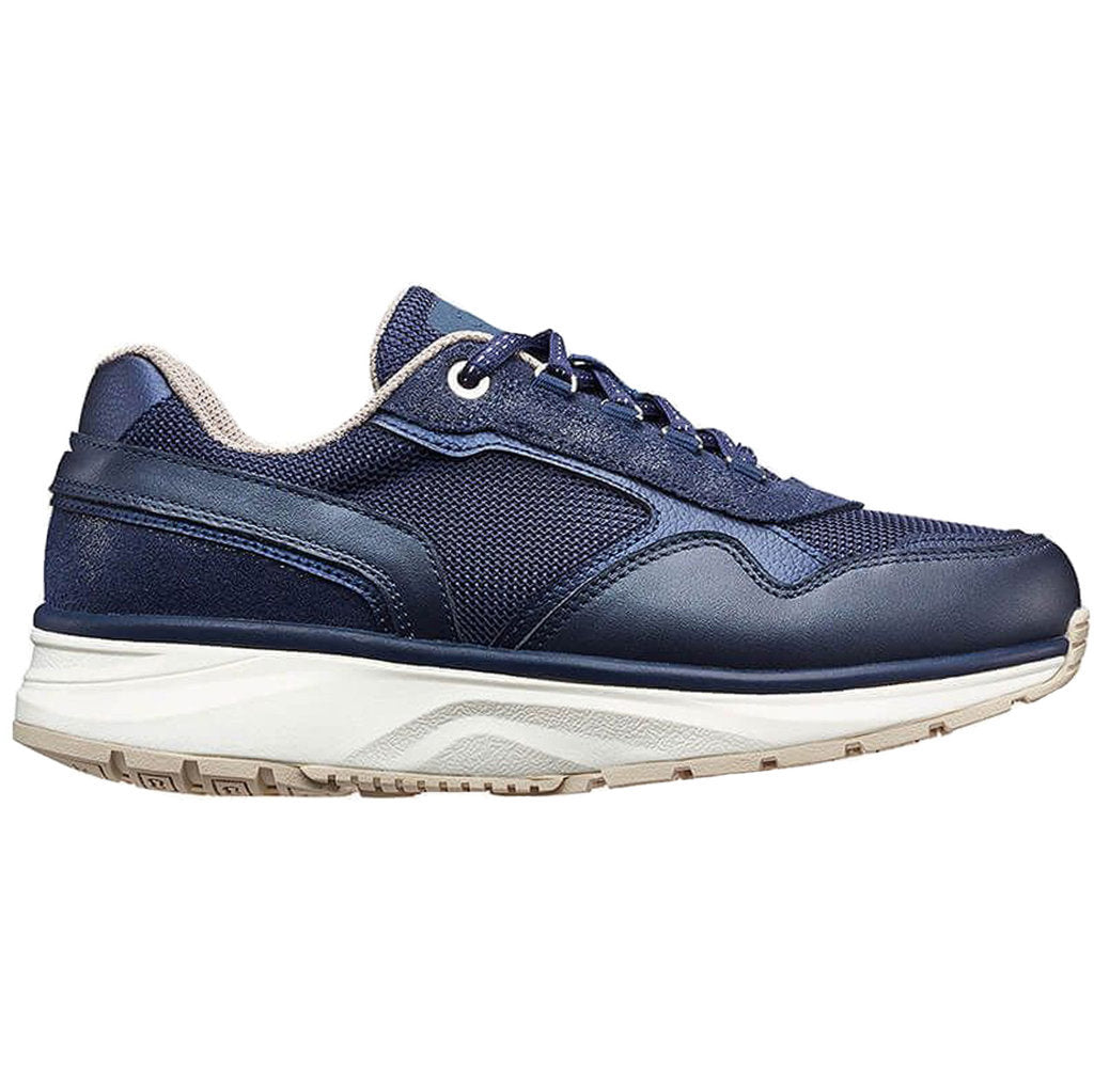 Joya Tina II Leather Textile Womens Sneakers#color_dark blue