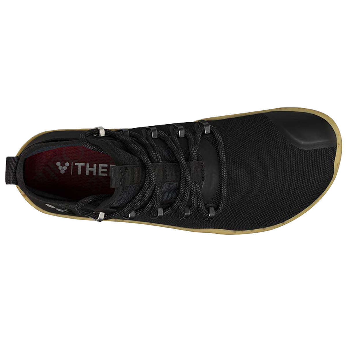 Vivobarefoot Magna Trail FG Textile Synthetic Womens Sneakers#color_obsidian black