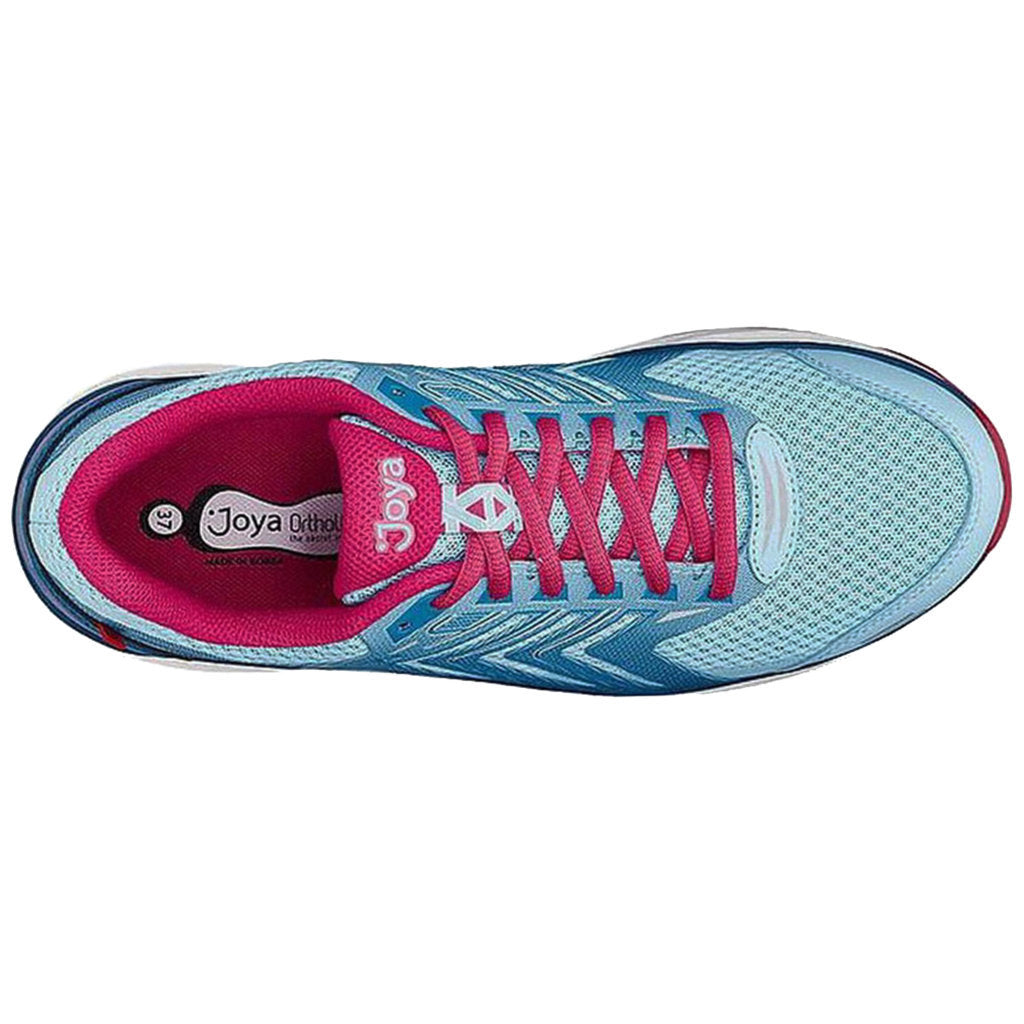 Joya Electra PU Leather & Textile Women's Sneakers#color_light blue