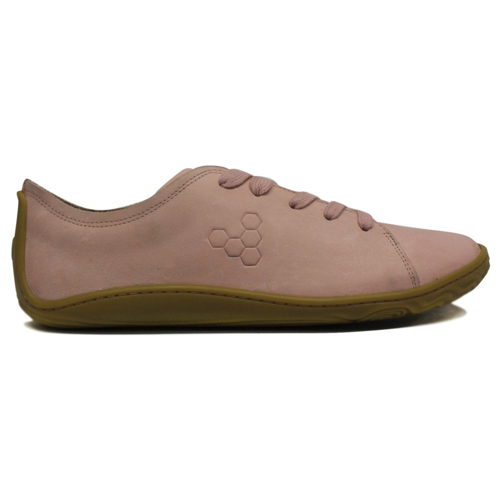 Vivobarefoot Addis Leather Womens Sneakers#color_misty rose