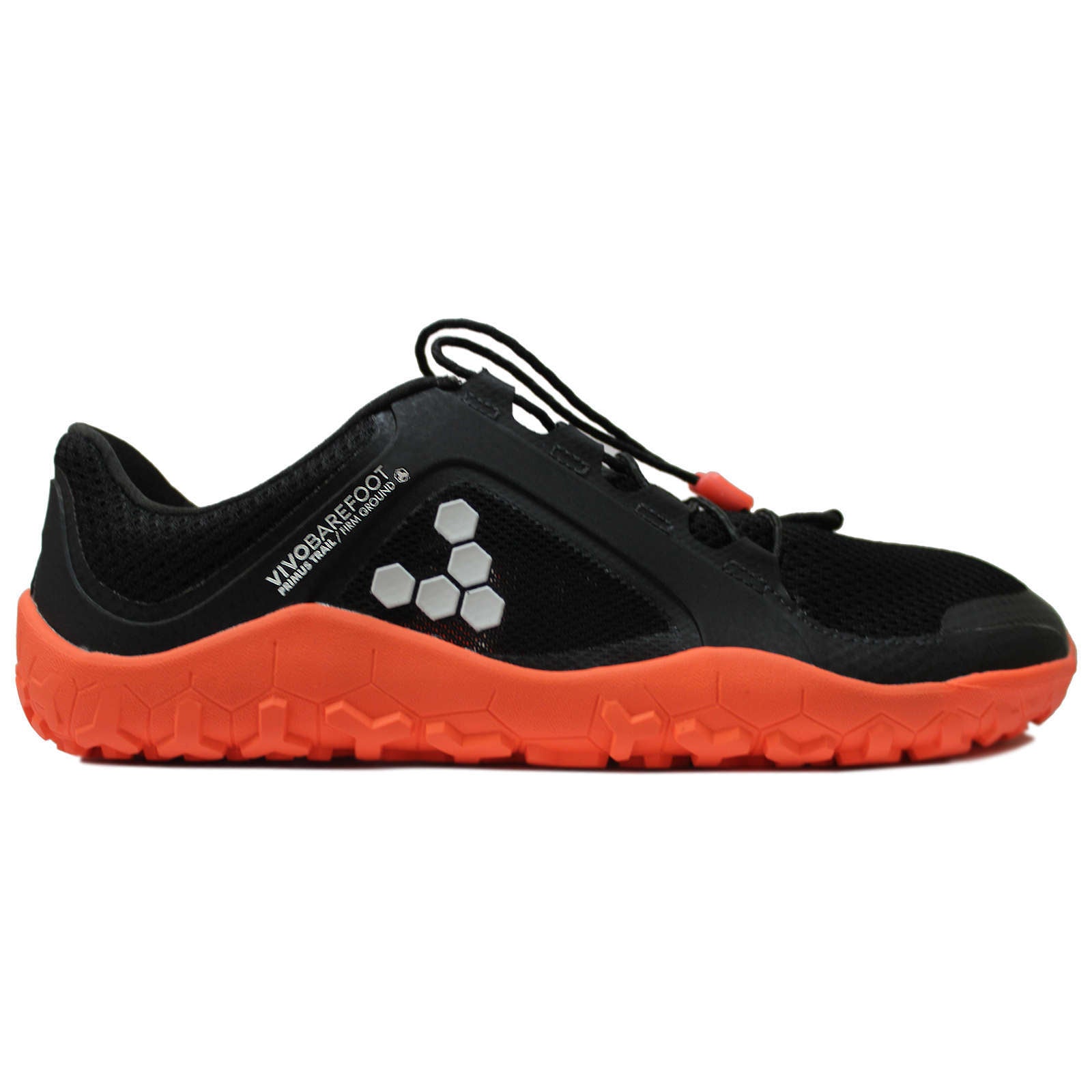 Vivobarefoot Primus Trail FG Textile Womens Sneakers#color_black molten lava