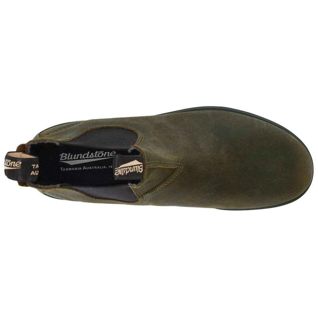 Blundstone 1615 Suede Unisex Boots#color_dark olive