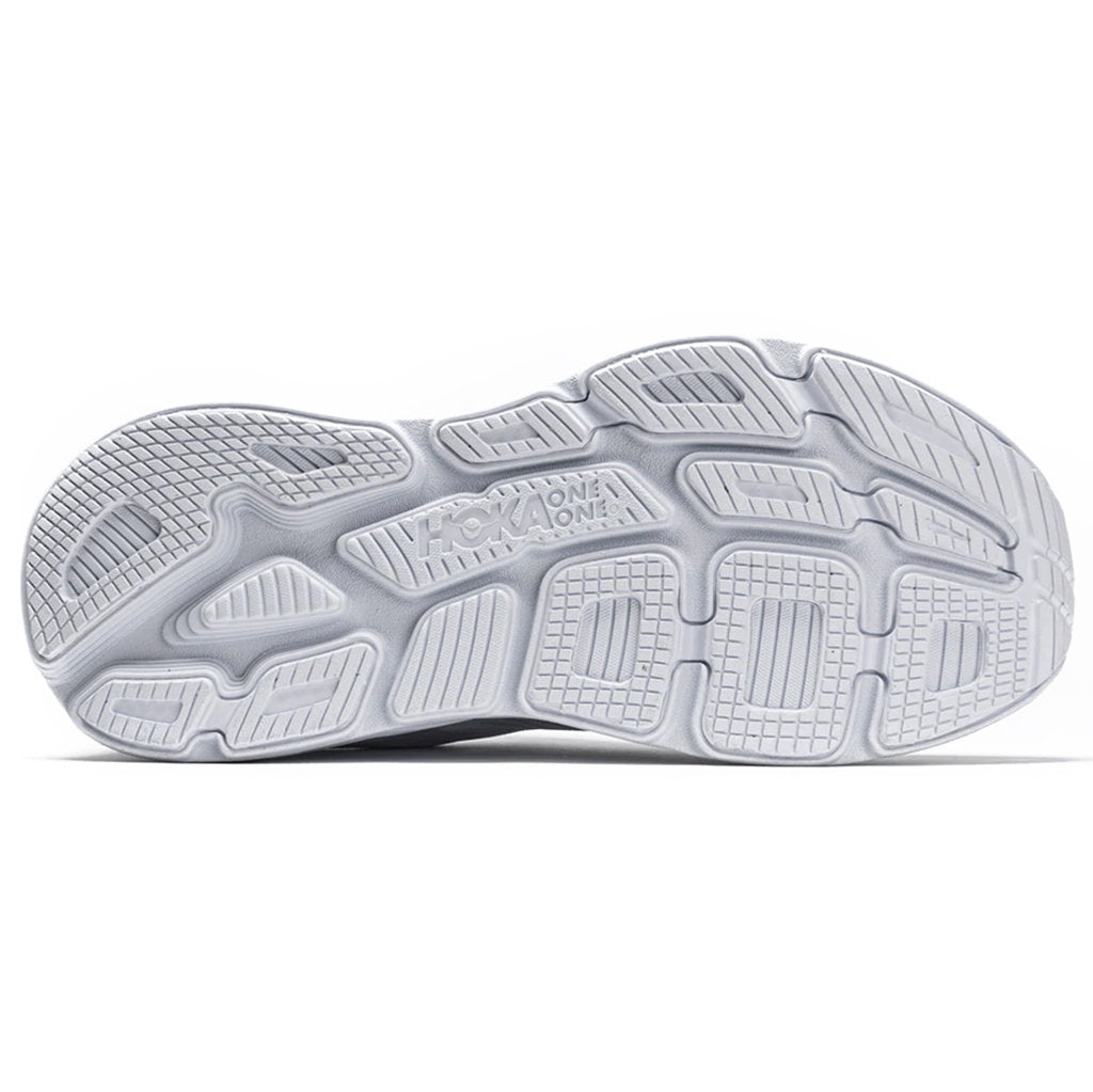Hoka One One Bondi 7 Mesh Women's Low-Top Road Running Sneakers#color_white white