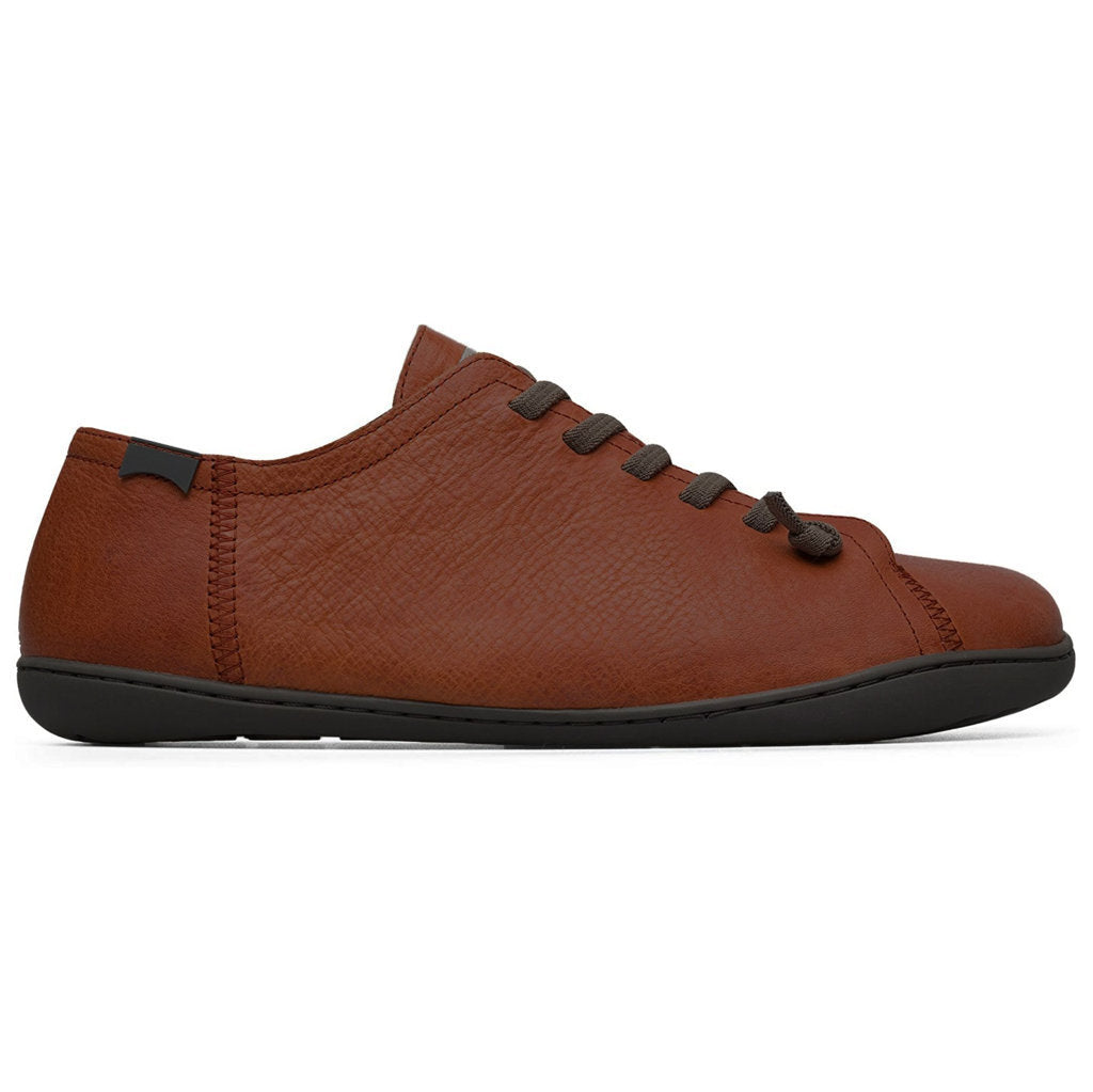 Camper Peu Calfskin Leather Men's Barefoot Sneakers#color_orange