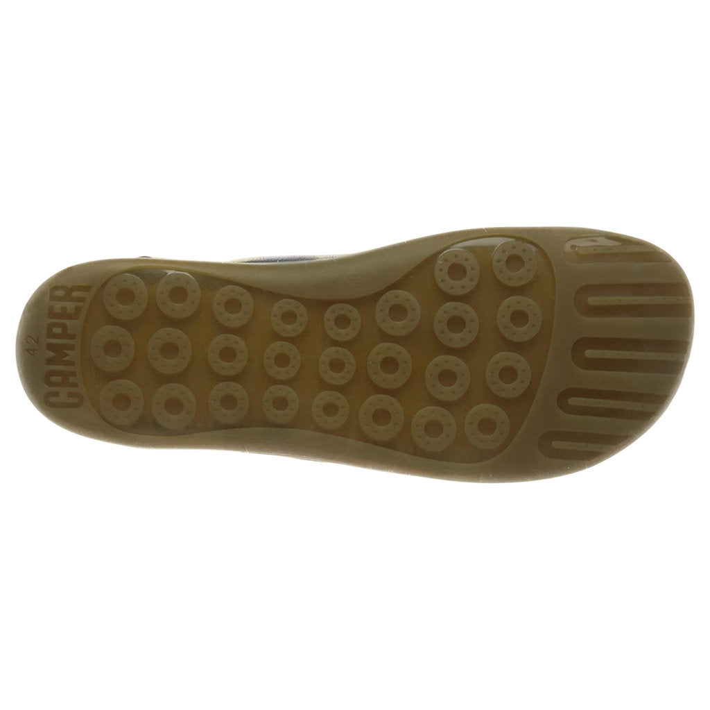 Camper Peu Calfskin Leather Men's Barefoot Sneakers#color_brown