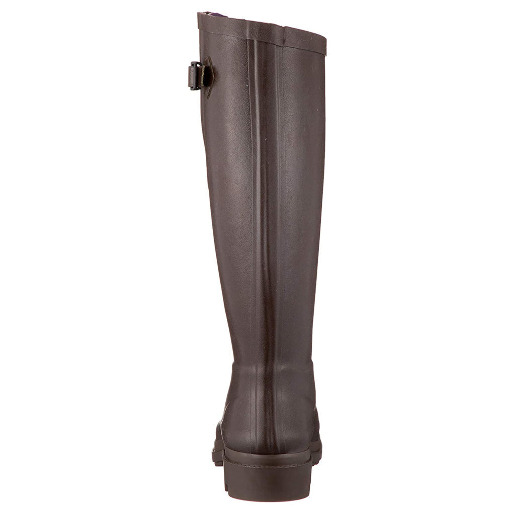 Aigle Aiglentine 2 Rubber Women's Tall Wellington Boots#color_brun