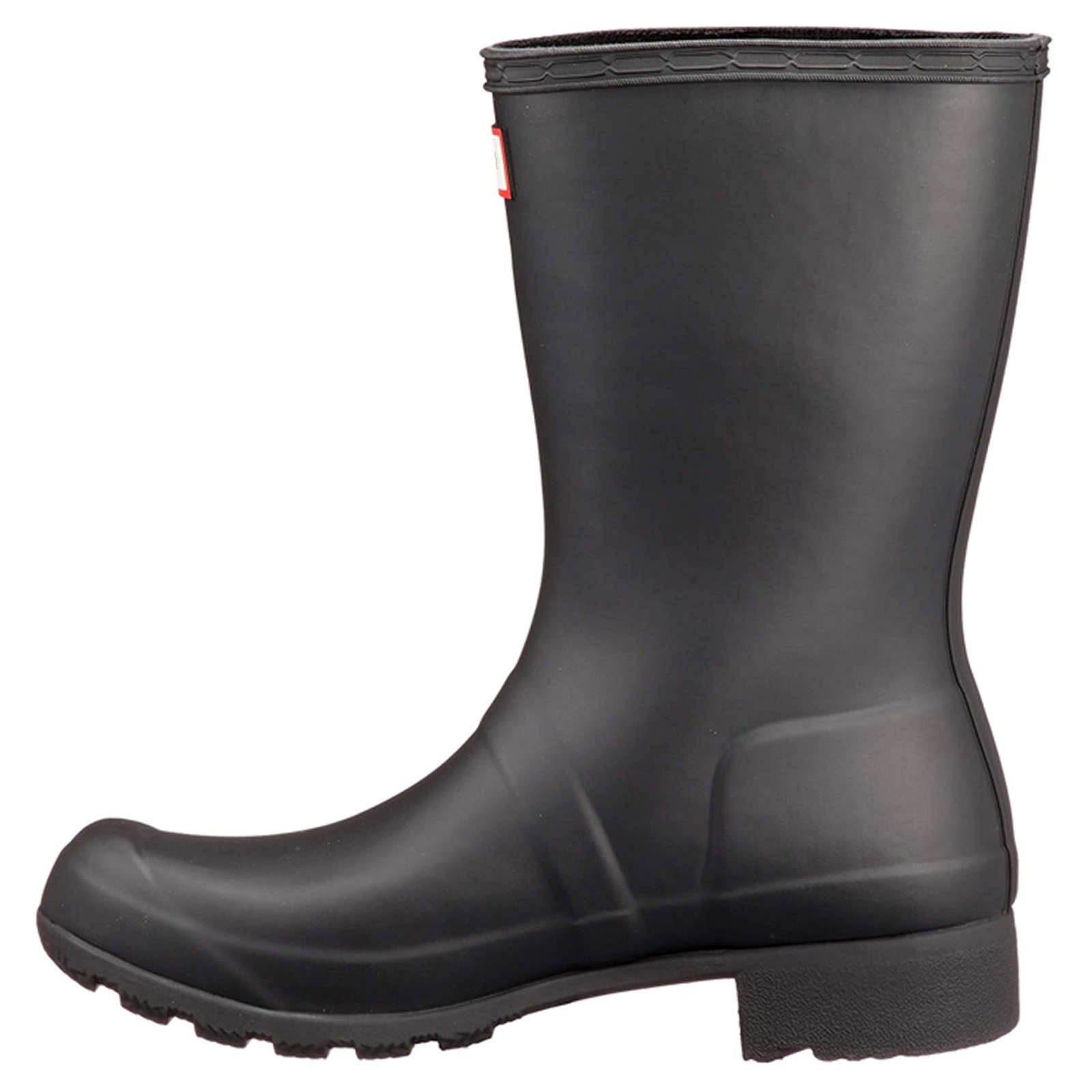 Hunter Original Tour Foldable Rubber Women's Short Wellington Boots#color_black