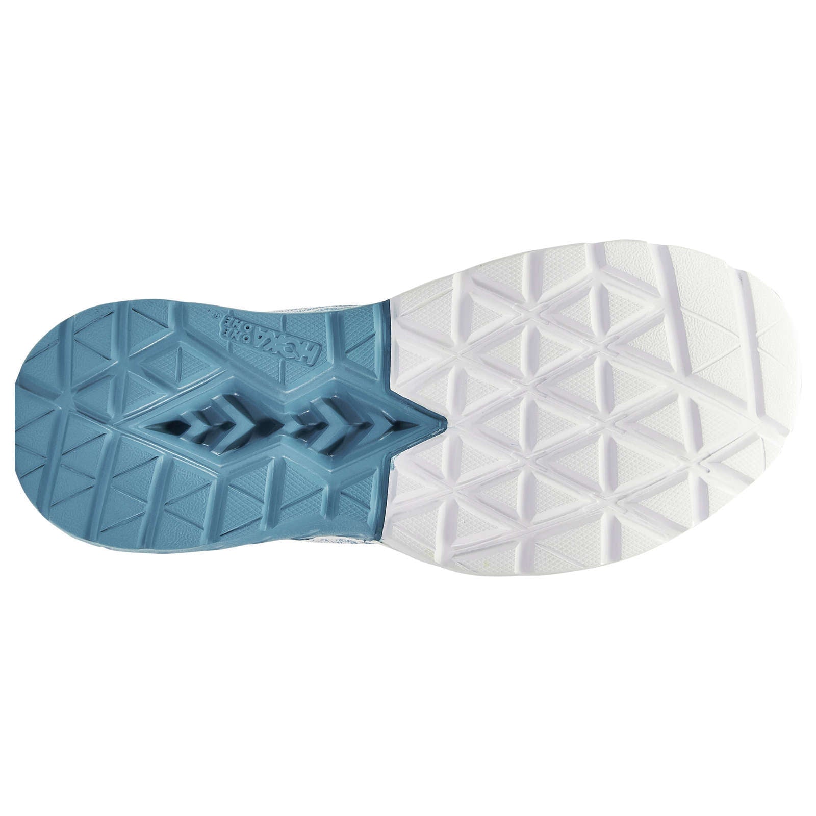 Hoka One One Mach 3 Mesh Men's Low-Top Road Running Trainers#color_blue moon white