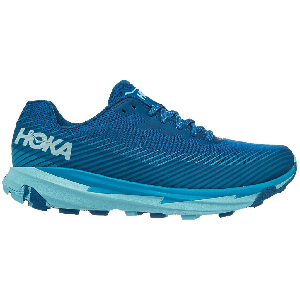 Hoka One One Torrent 2 Mesh Women's Low-Top Trail Sneakers#color_blue sapphire angel blue