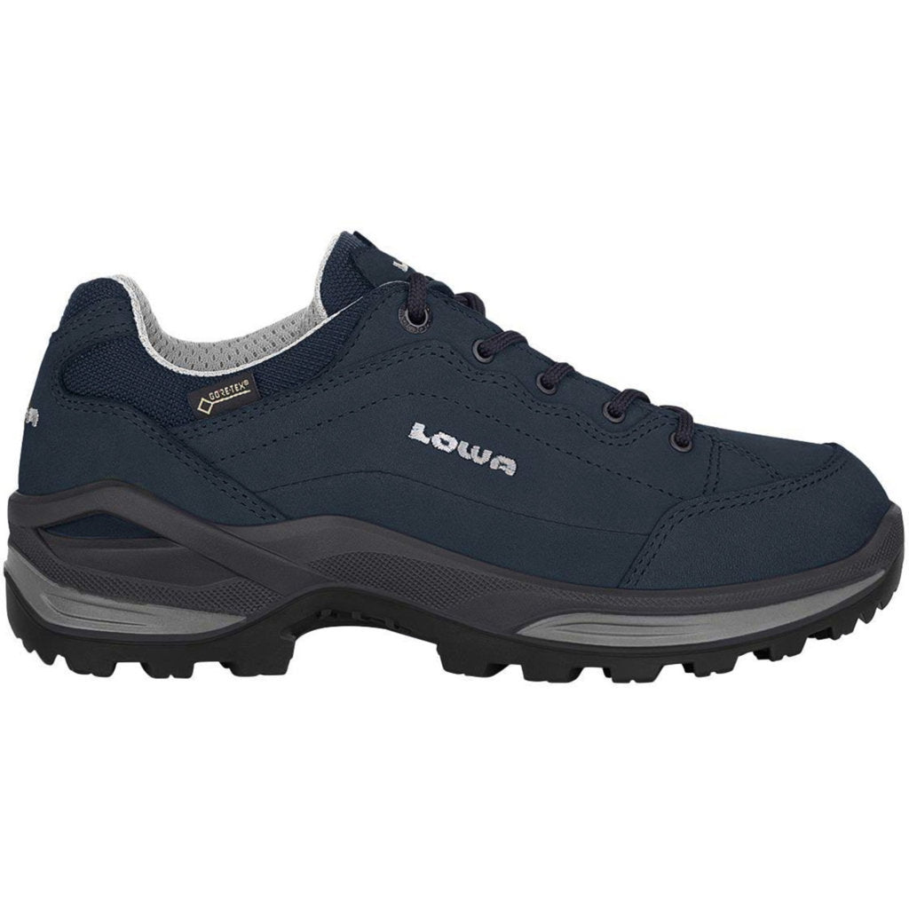 Lowa Renegade GTX Lo Leather Womens Shoes#color_marine
