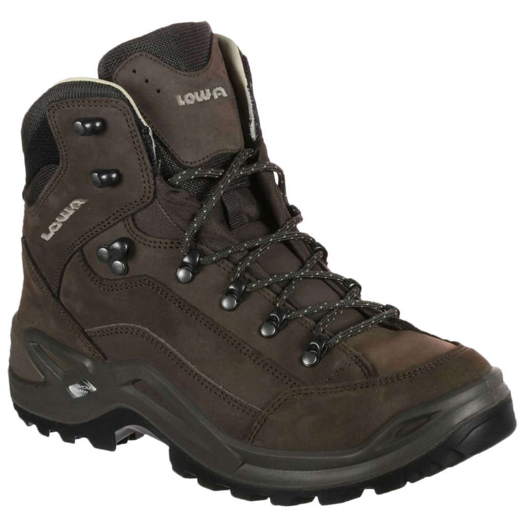 Lowa Renegade LL MID Nubuck Mens Boots#color_espresso
