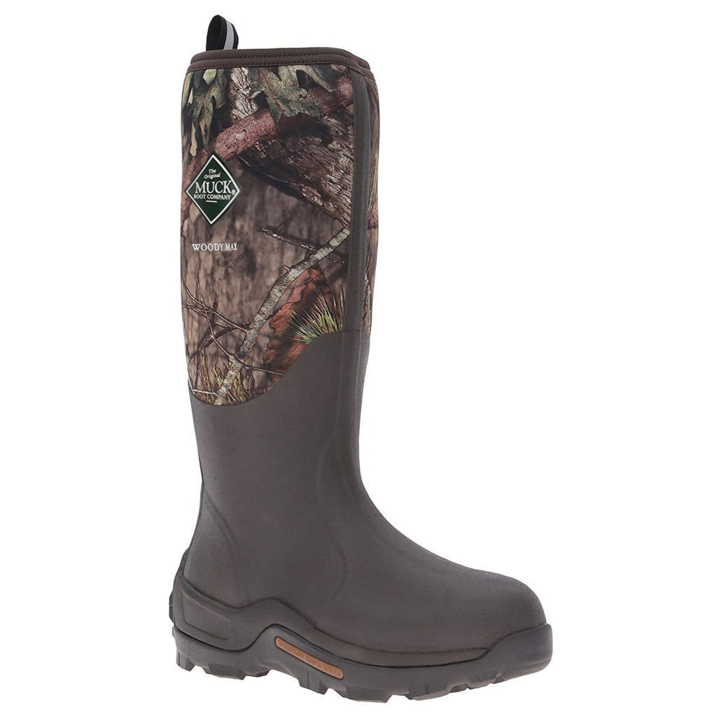 Muck Woody Max Rubber Unisex Boots#color_bark mossy oak