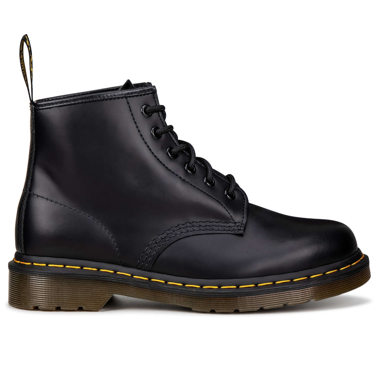 Dr. Martens 101 YS Smooth Leather Unisex Ankle Boots#color_black