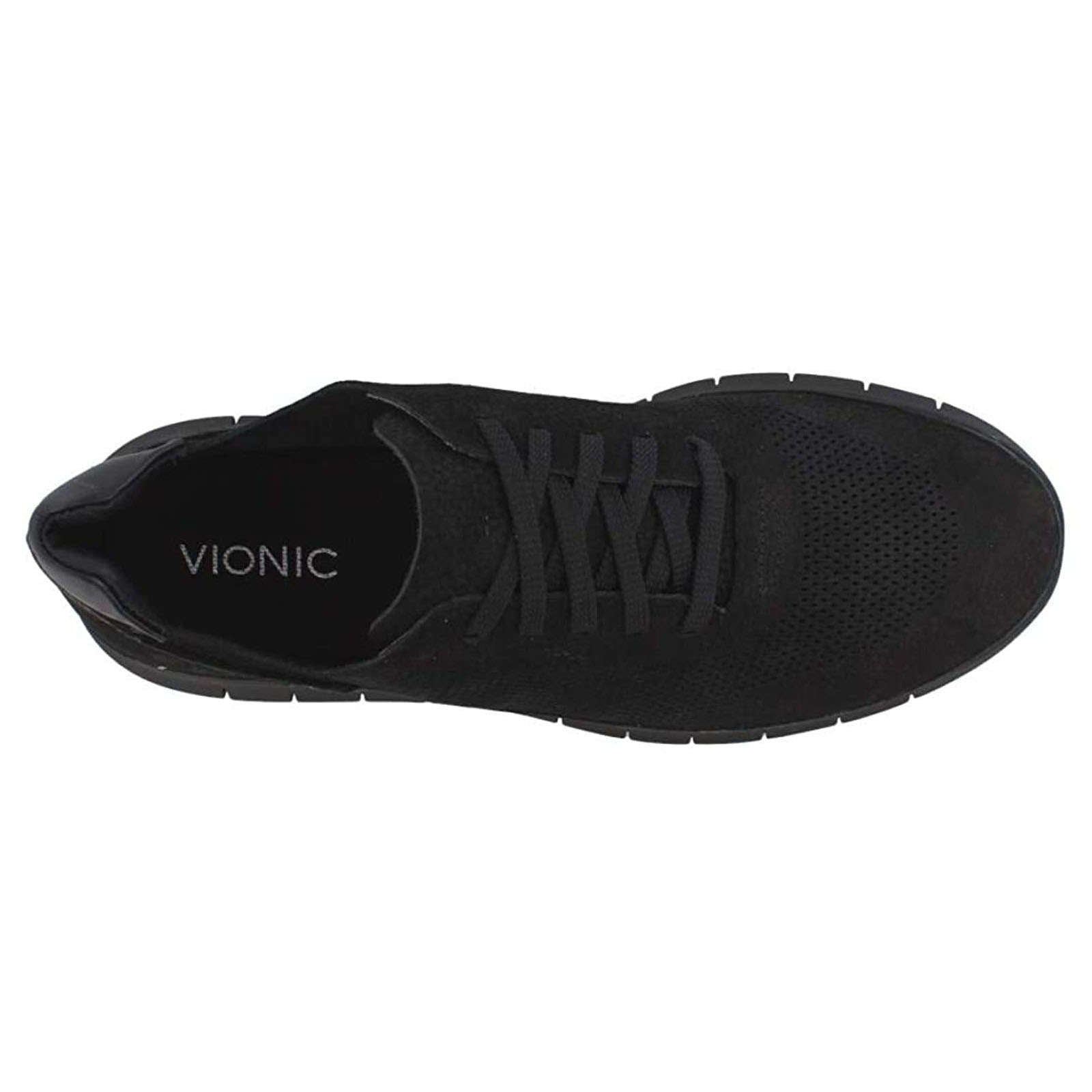 Vionic Fresh Tucker Nubuck Mens Sneakers#color_black