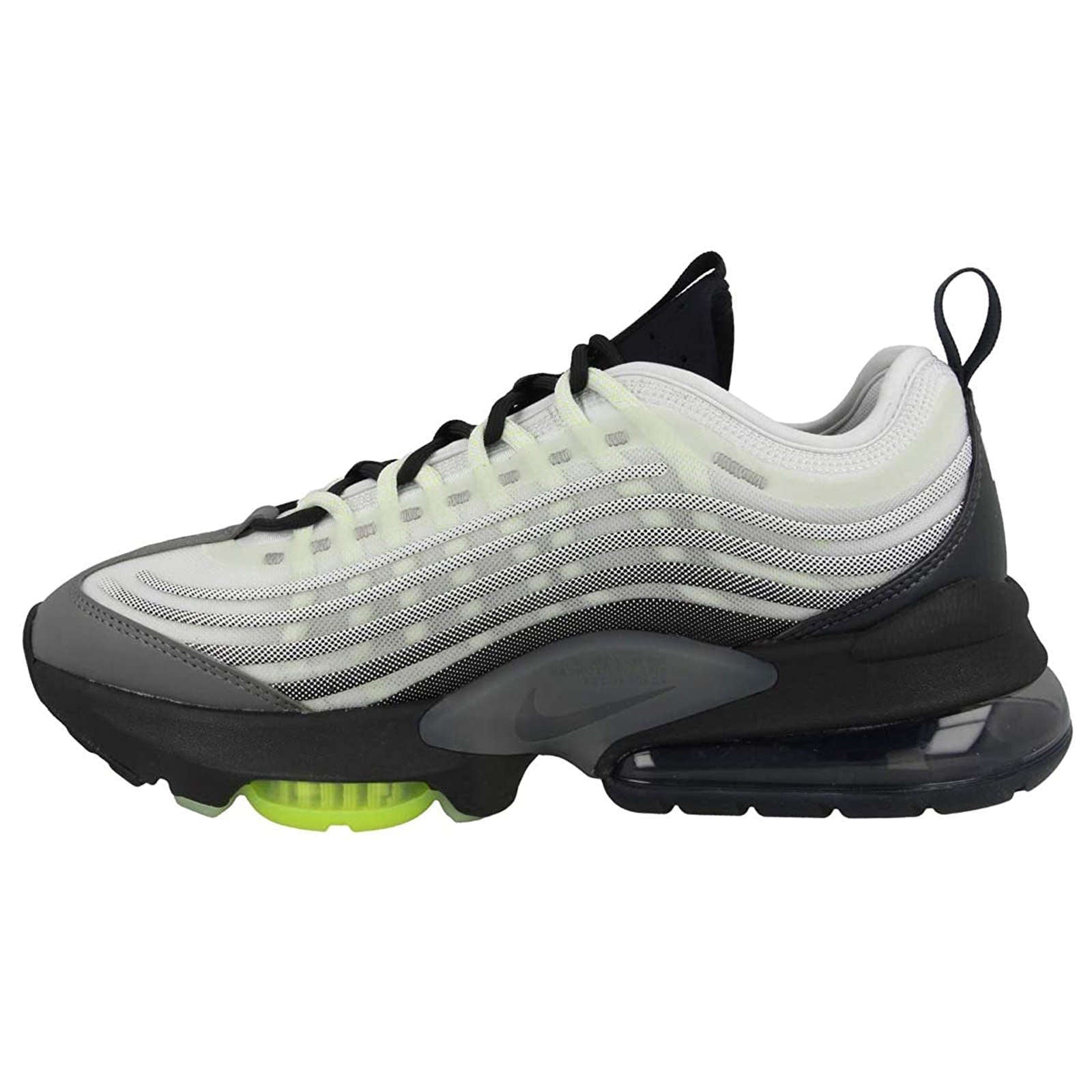 Nike Air Max ZM950 NRG Synthetic Textile Unisex Low-Top Trainers#color_black action red smoke grey