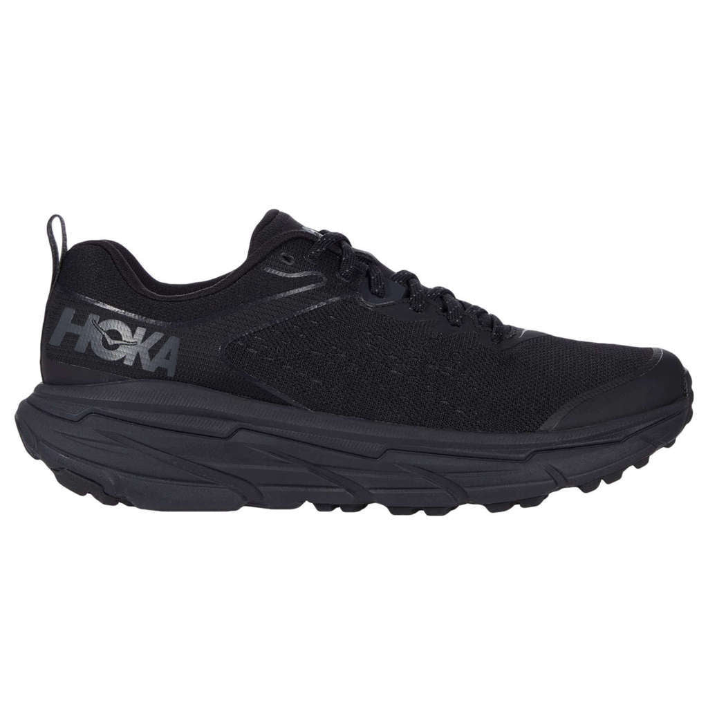 Hoka One One Challenger ATR 6 Synthetic Textile Men's Low-Top Sneakers#color_black black