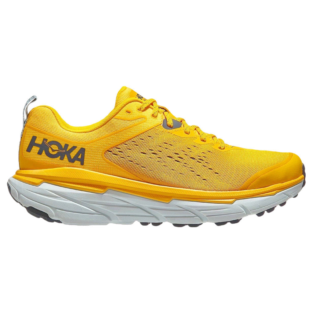Hoka One One Challenger ATR 6 Synthetic Textile Men's Low-Top Sneakers#color_saffron morning mist