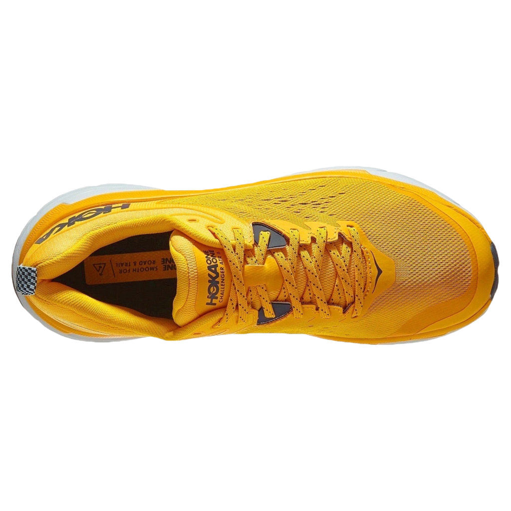 Hoka One One Challenger ATR 6 Synthetic Textile Men's Low-Top Sneakers#color_saffron morning mist