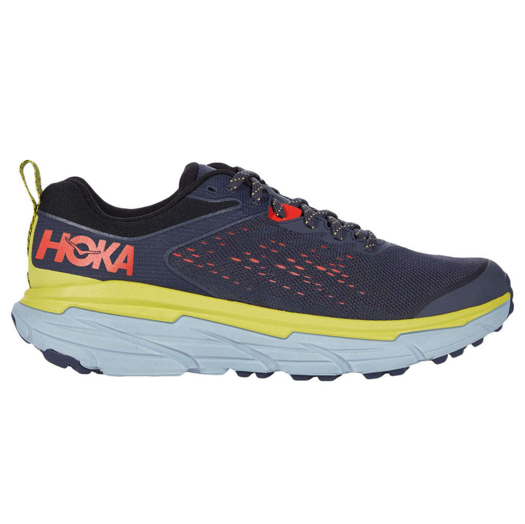Hoka One One Challenger ATR 6 Synthetic Textile Men's Low-Top Sneakers#color_ombre blue green sheen
