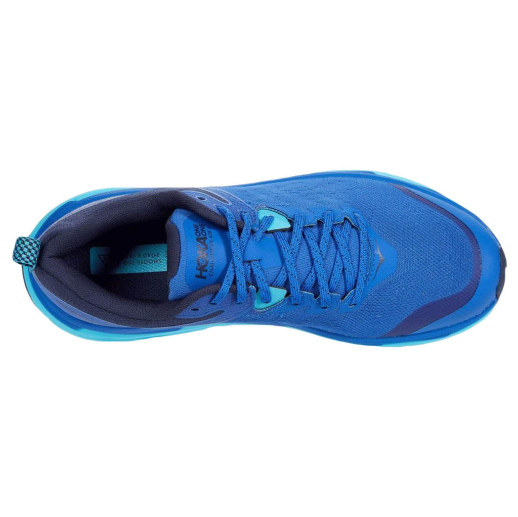 Hoka One One Challenger ATR 6 Synthetic Textile Men's Low-Top Sneakers#color_turkish sea scuba blue