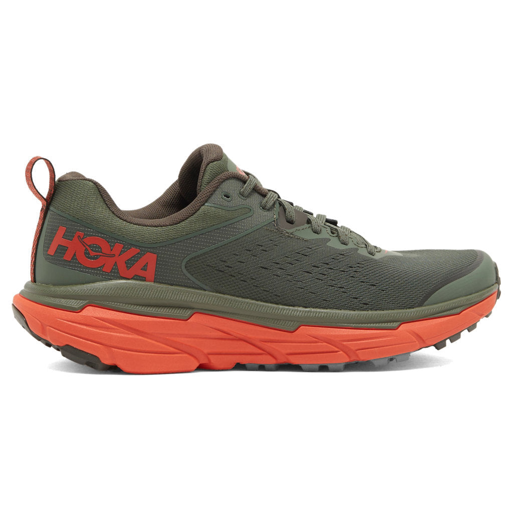 Hoka One One Challenger ATR 6 Synthetic Textile Men's Low-Top Sneakers#color_thyme fiesta
