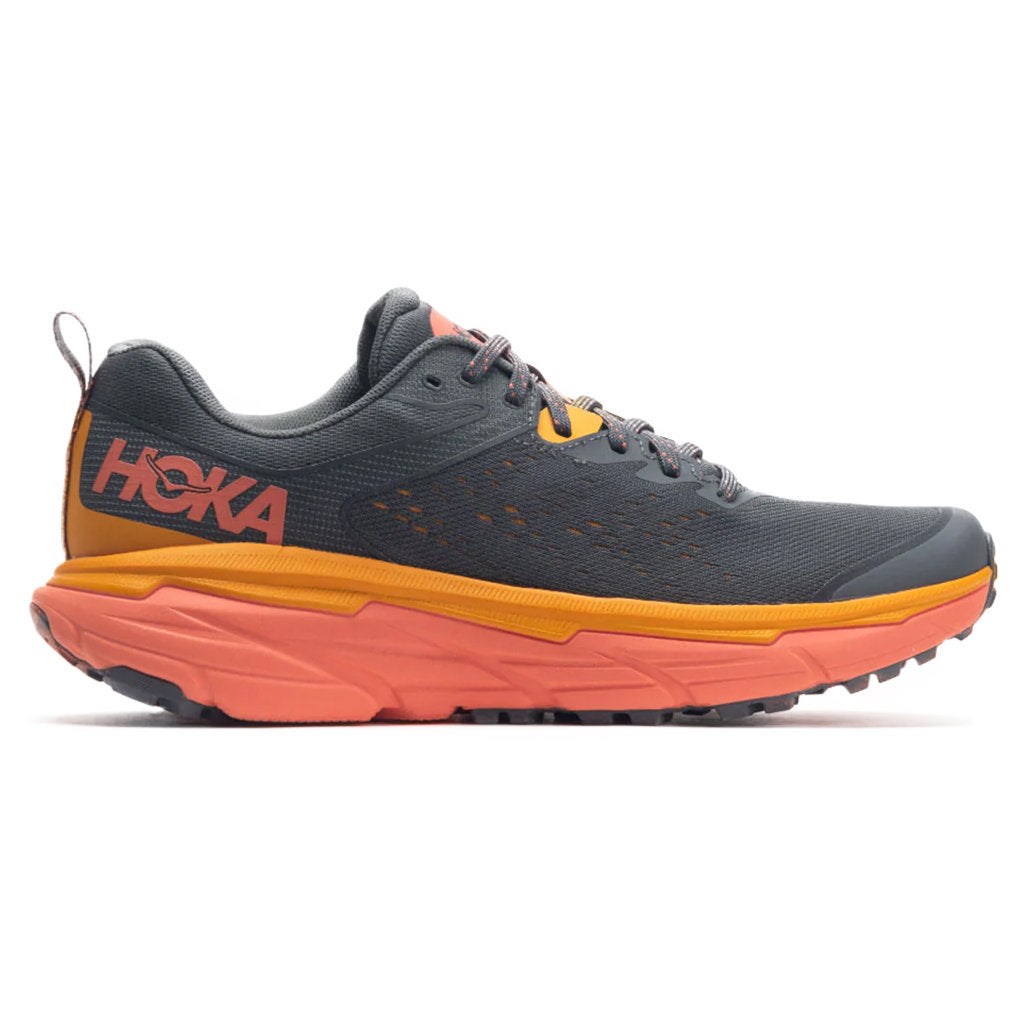 Hoka One One Challenger ATR 6 Synthetic Textile Women's Low-Top Sneakers#color_castlerock camellia