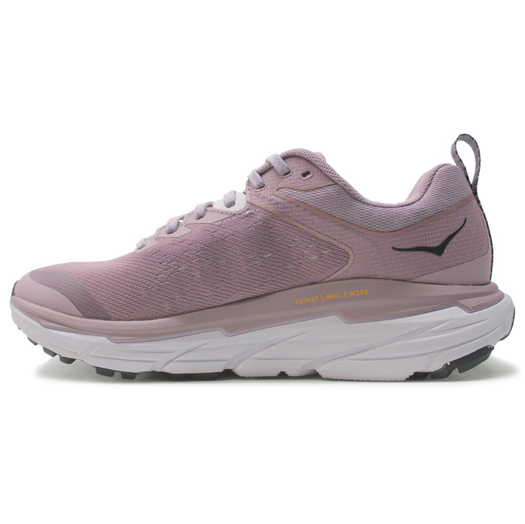 Hoka One One Challenger ATR 6 Synthetic Textile Women's Low-Top Sneakers#color_elderberry lilac marble