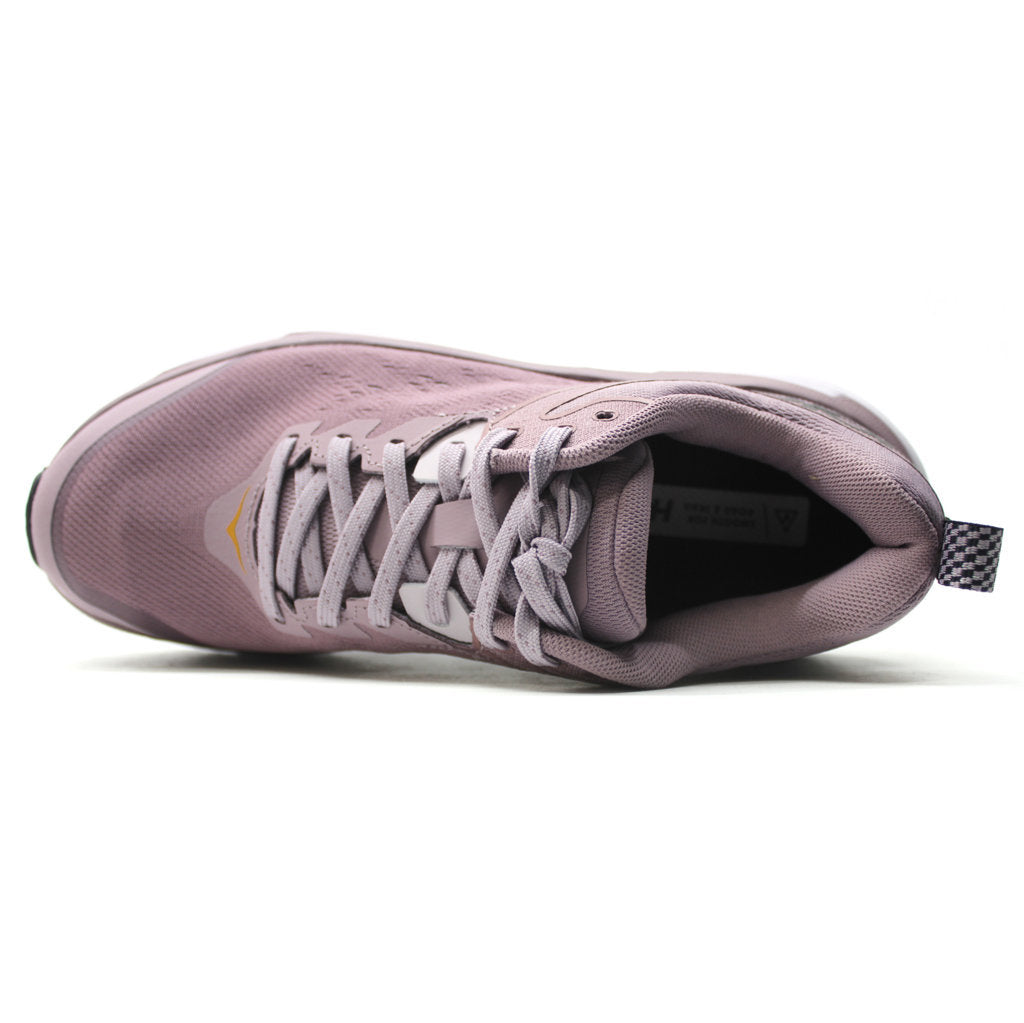 Hoka One One Challenger ATR 6 Synthetic Textile Women's Low-Top Sneakers#color_elderberry lilac marble