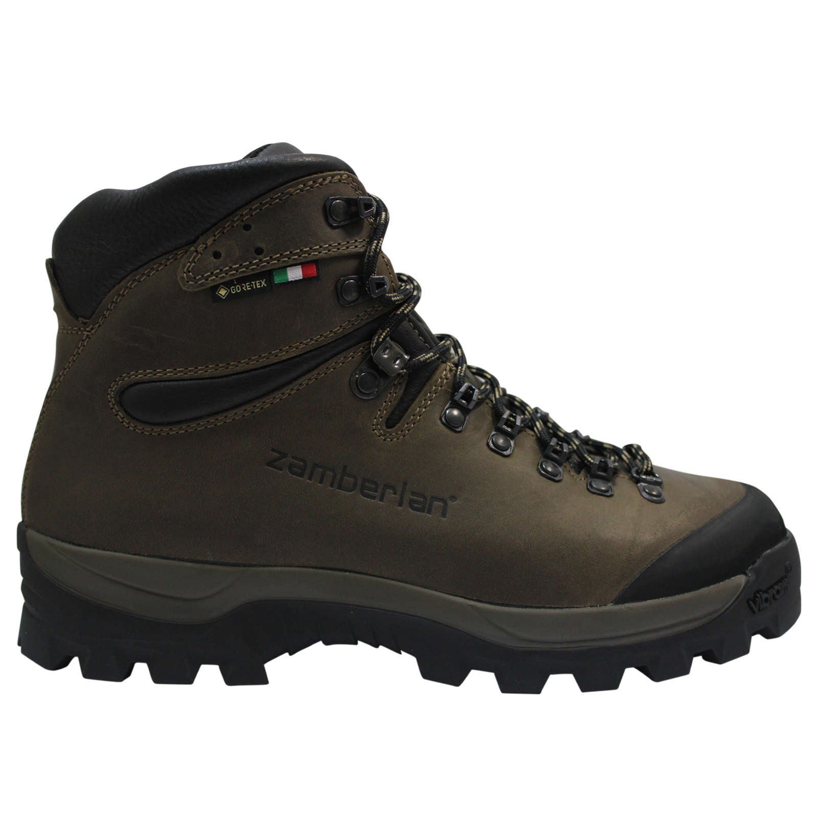 Zamberlan 1107 Virtex GTX RR Leather Men's Waterproof Trekking Boots#color_waxed chesnut