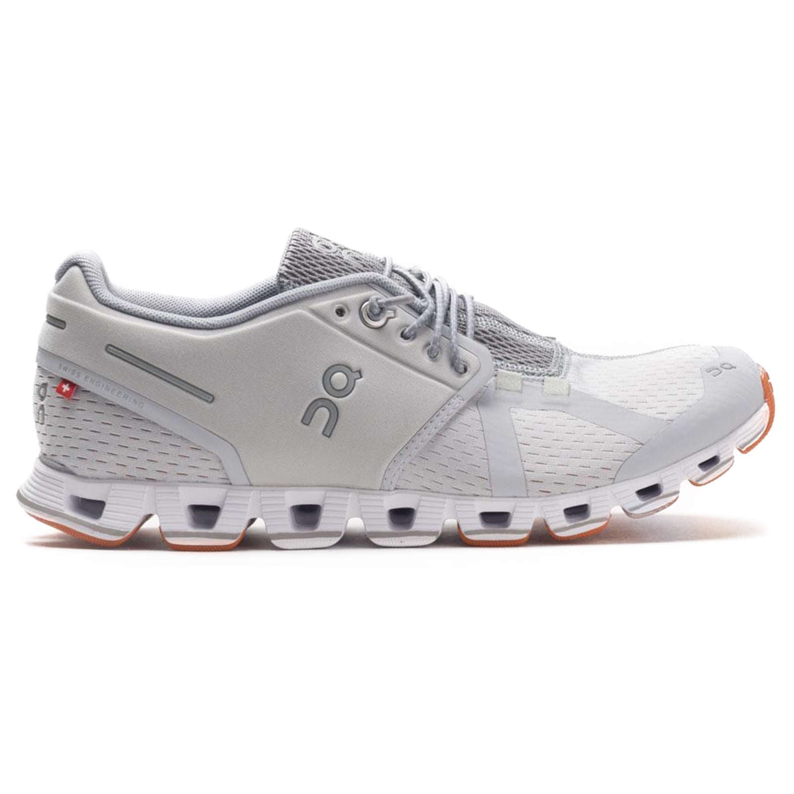 On Running Cloud Mesh Women's Low-Top Sneakers#color_glacier white