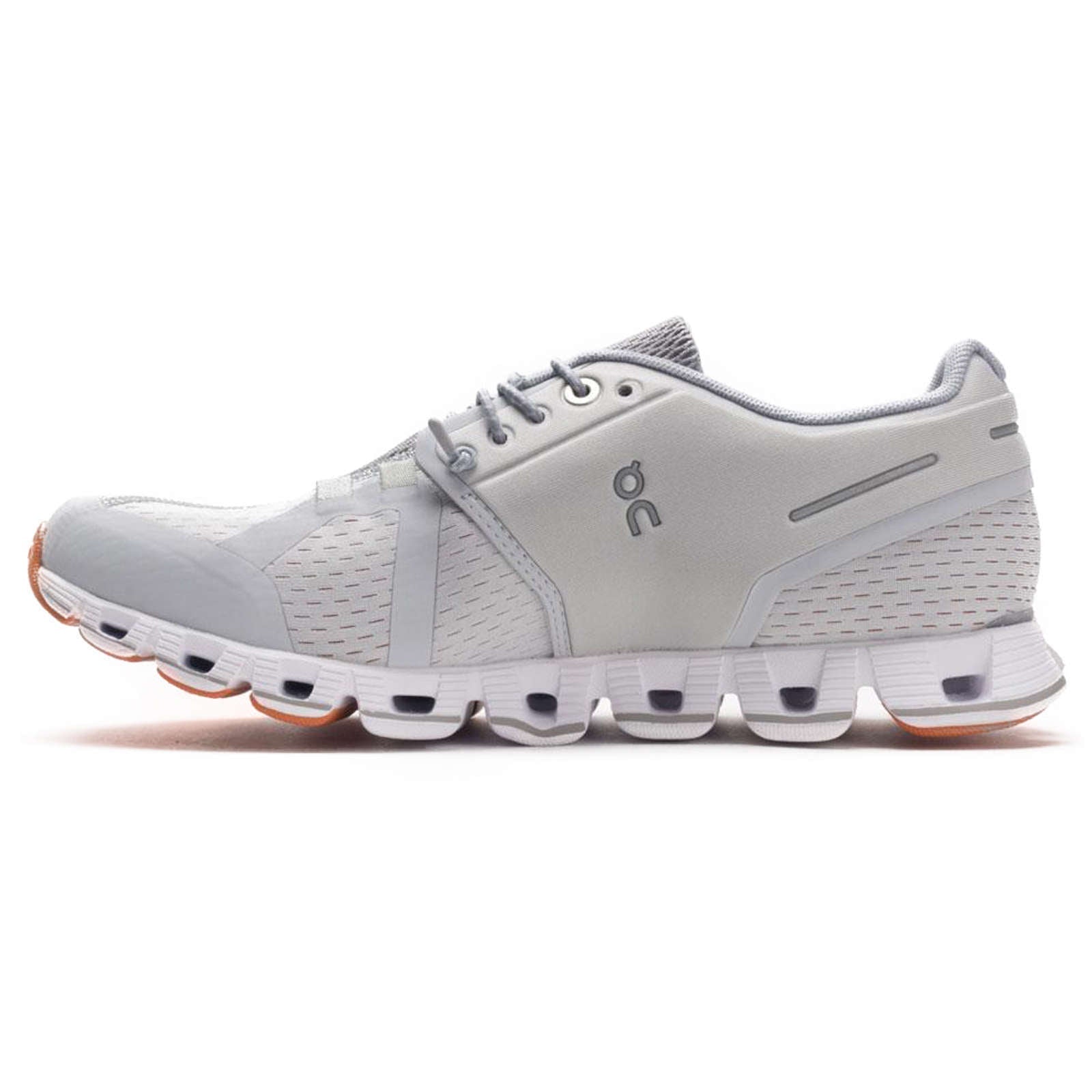 On Running Cloud Mesh Women's Low-Top Sneakers#color_glacier white