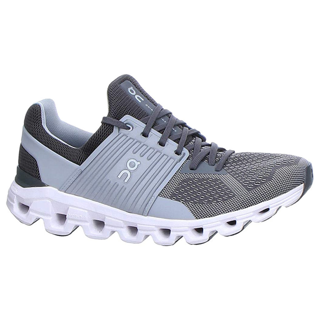 On Running Cloudswift Textile Synthetic Mens Sneakers#color_rock slate