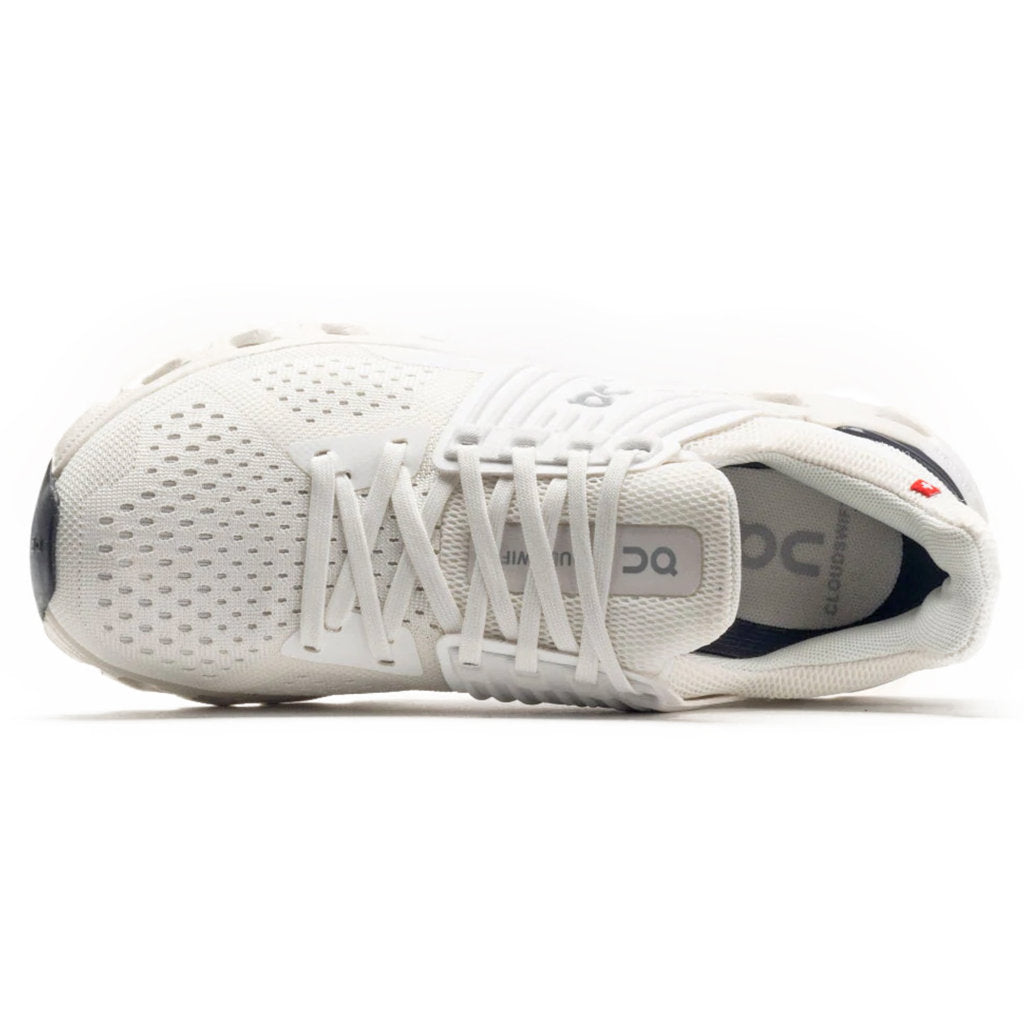 On Running Cloudswift Textile Synthetic Mens Sneakers#color_all white
