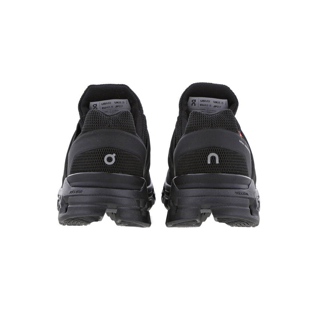 On Running Cloudswift Textile Synthetic Mens Sneakers#color_all black