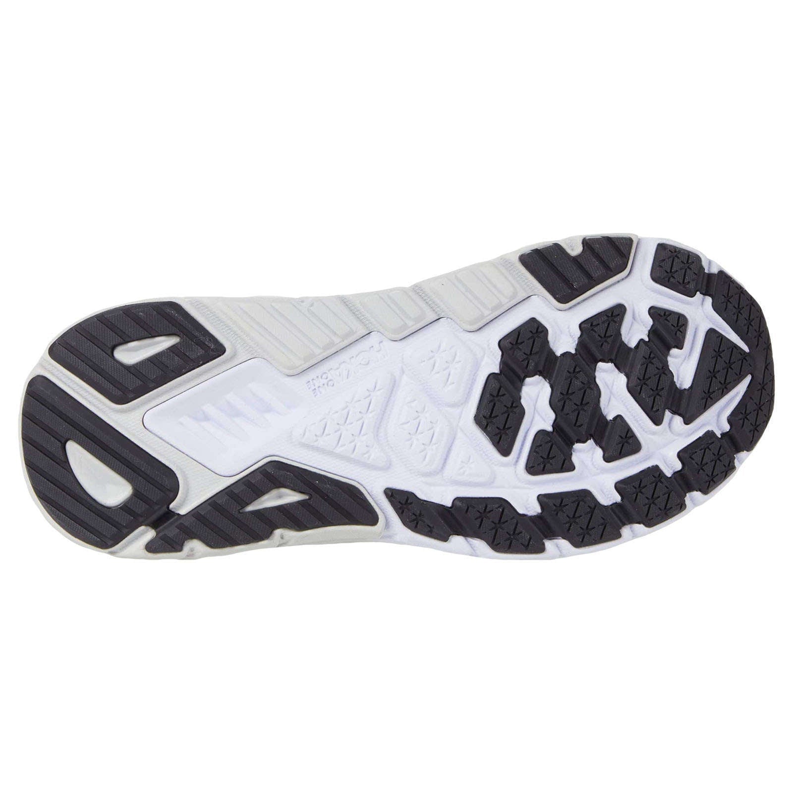 Hoka Arahi 5 Synthetic Textile Women's Running Shoes#color_black white