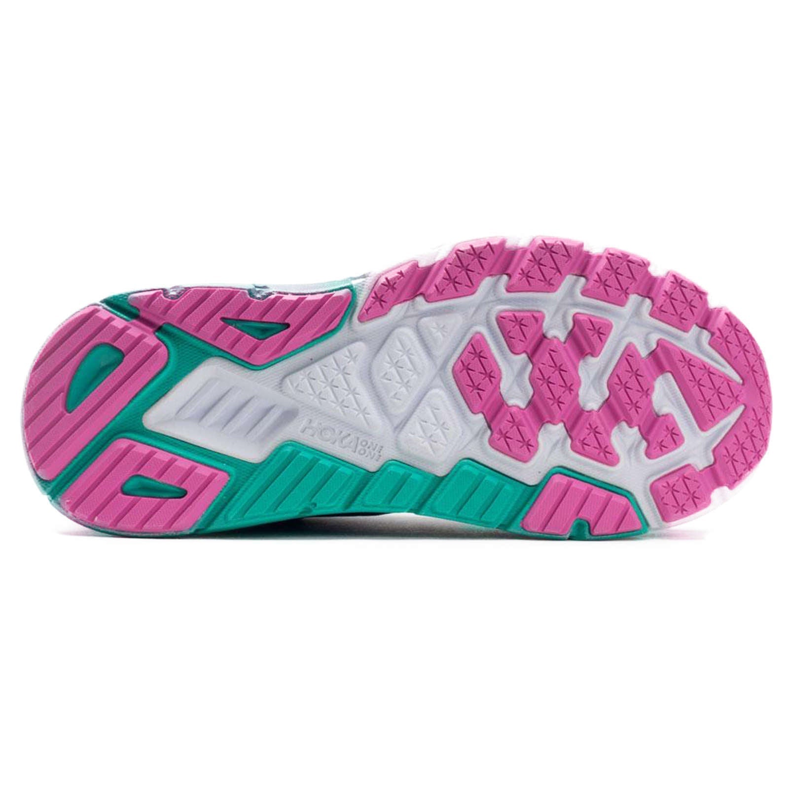 Hoka Arahi 5 Synthetic Textile Women's Running Shoes#color_vallarta blue atlantis