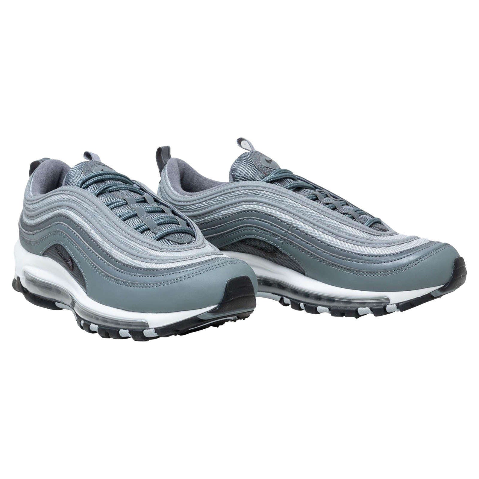 Nike Air Max 97 Essential Synthetic Textile Men's Low-Top Sneakers#color_cool grey wolf grey