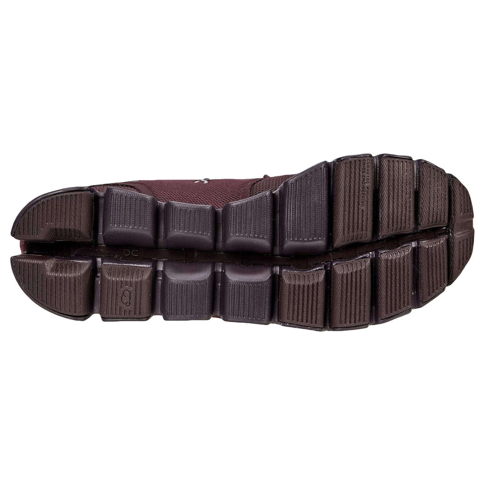 On Cloud Monochrome Textile Men's Running Shoes#color_mulberry