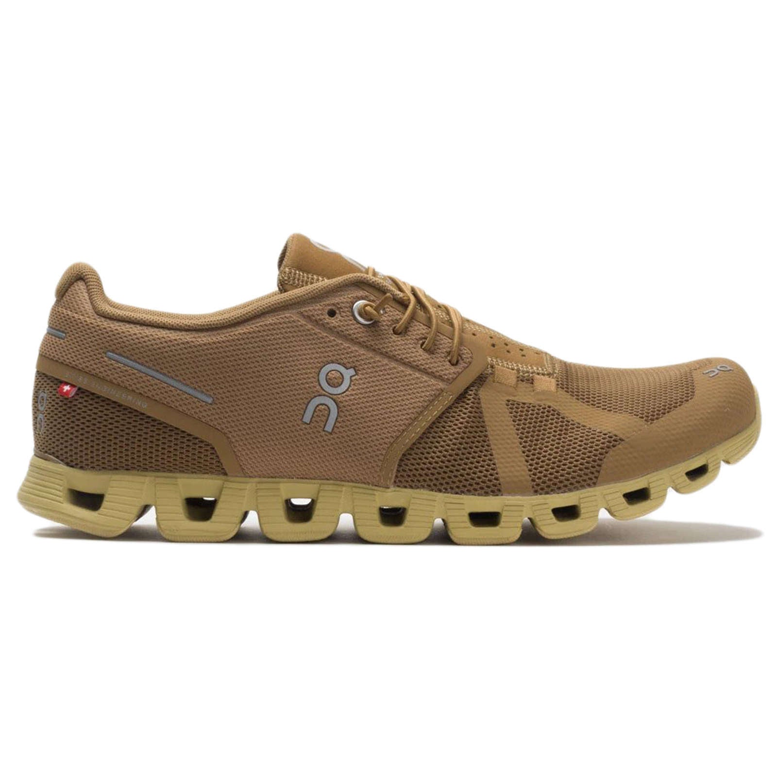 On Cloud Monochrome Textile Men's Running Shoes#color_dijon