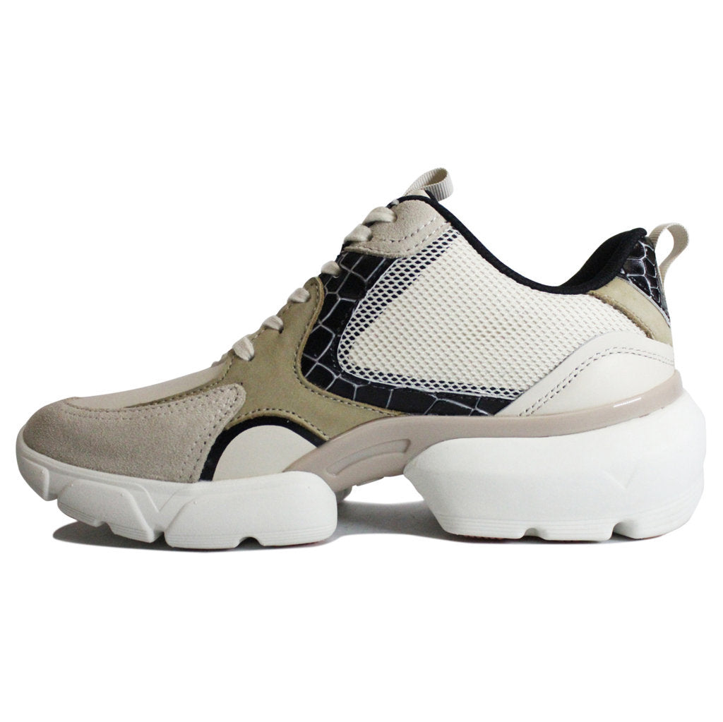 Vionic Vasher Aris Leather Synthetic Womens Sneakers#color_cream