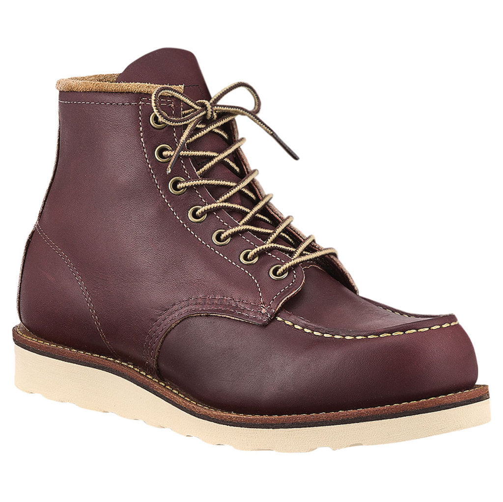 Red Wing 6" Moc Leather Mens Boots#color_oxblood
