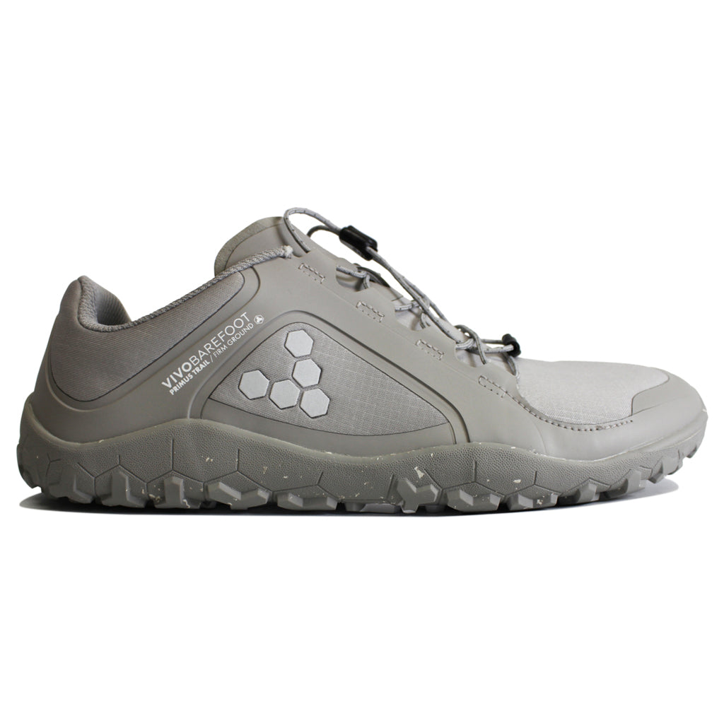 Vivobarefoot Primus Trail II All Weather FG Textile Synthetic Womens Sneakers#color_zinc
