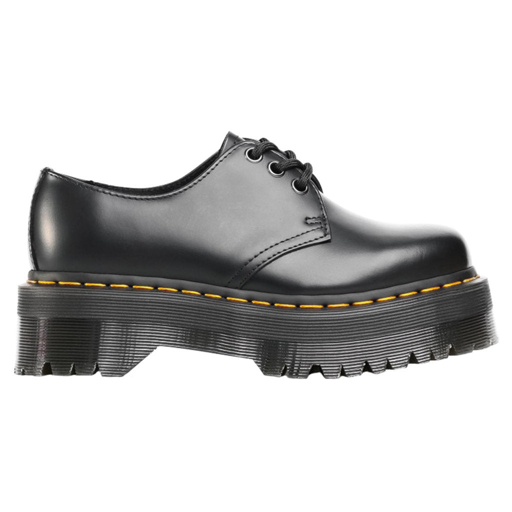 Dr. Martens 1461 Smooth Leather Unisex Platform Shoes#color_black