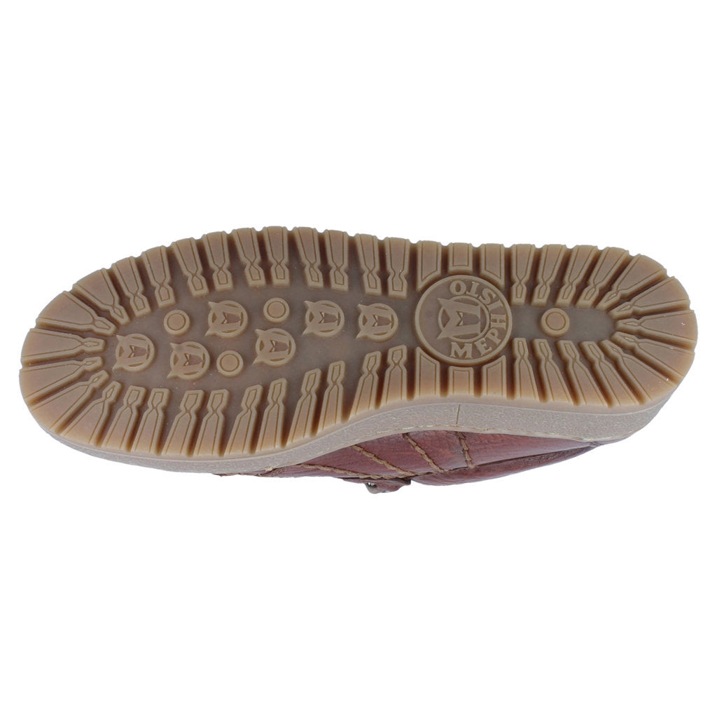 Mephisto Rainbow Leather Mens Shoes#color_desert