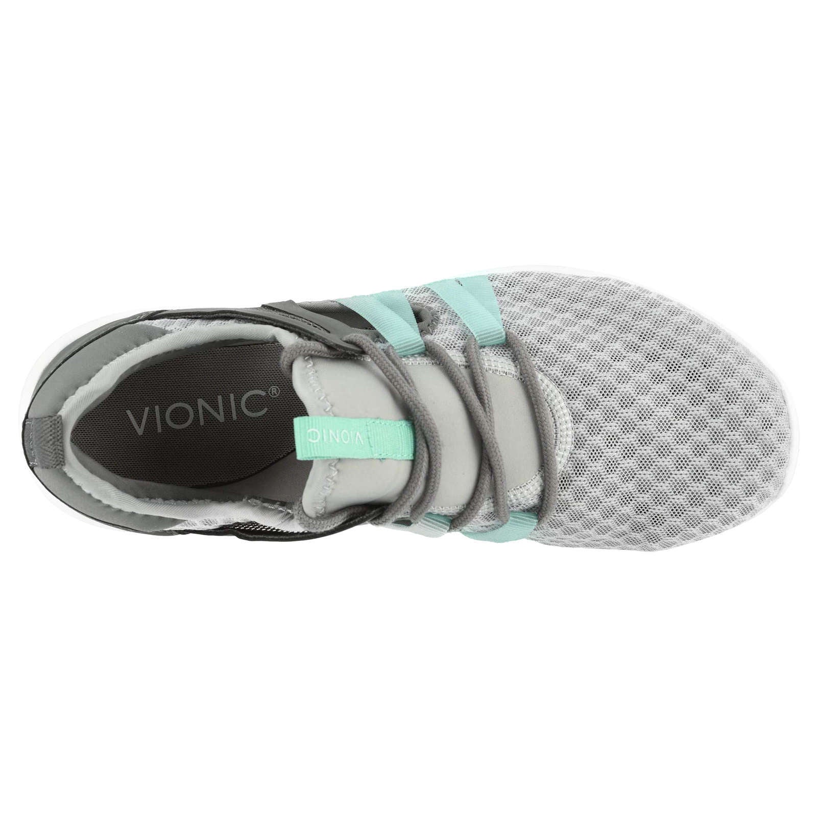 Vionic Sky Adore Textile Synthetic Womens Sneakers#color_grey