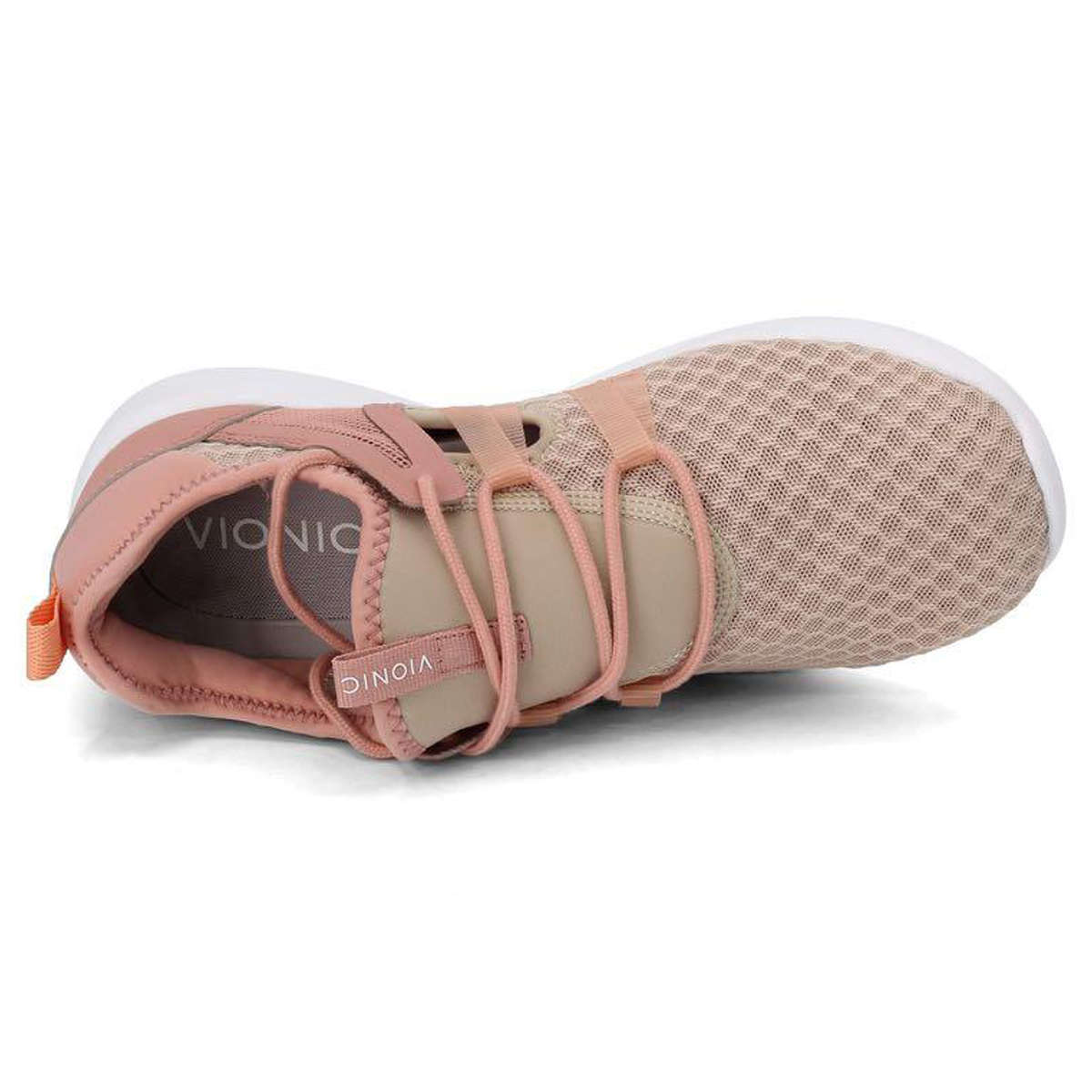 Vionic Sky Adore Textile Synthetic Womens Sneakers#color_dusty pink