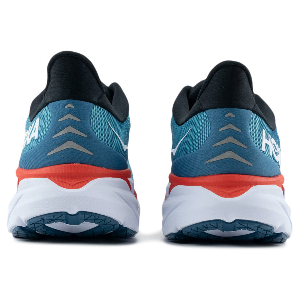 Hoka Clifton 8 Mesh Men's Running Shoes#color_real teal aquarelle