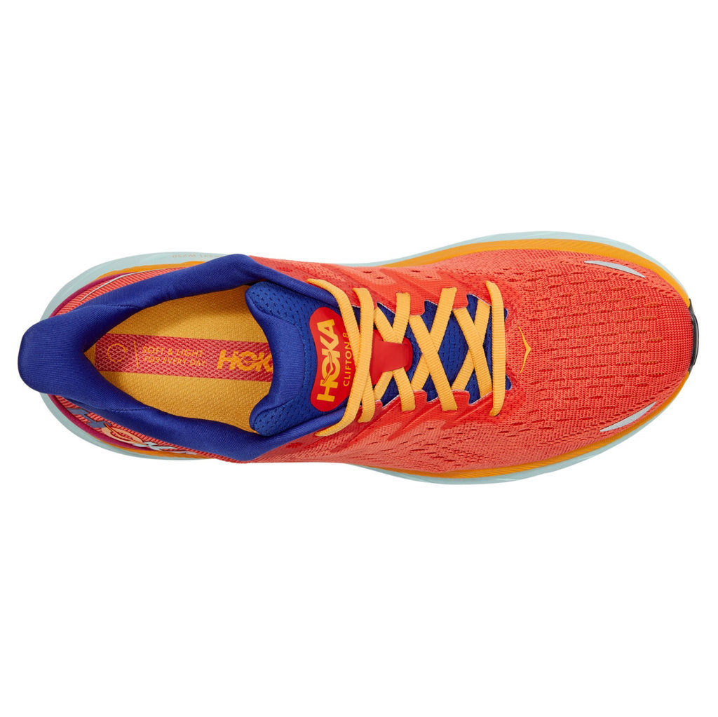 Hoka One One Clifton 8 Textile Mens Sneakers#color_fiesta bluing